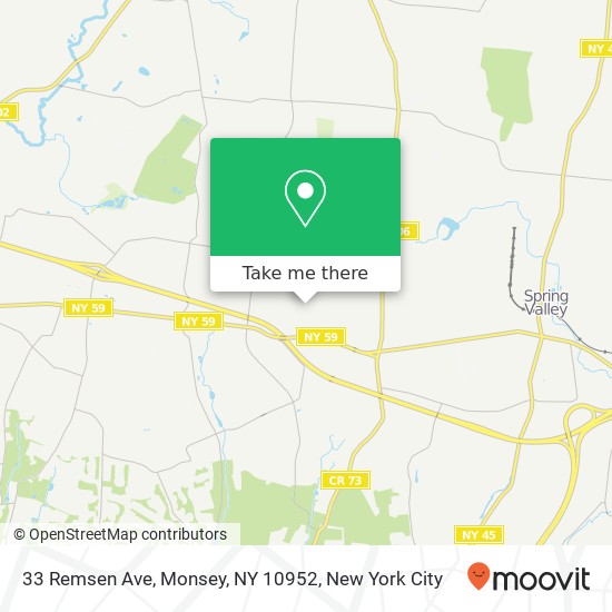 33 Remsen Ave, Monsey, NY 10952 map