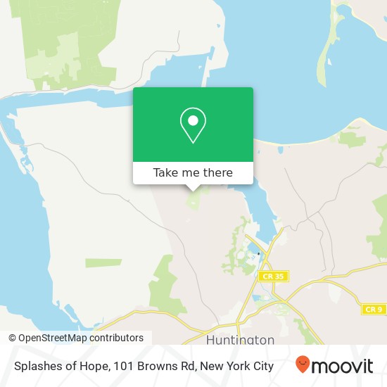 Splashes of Hope, 101 Browns Rd map