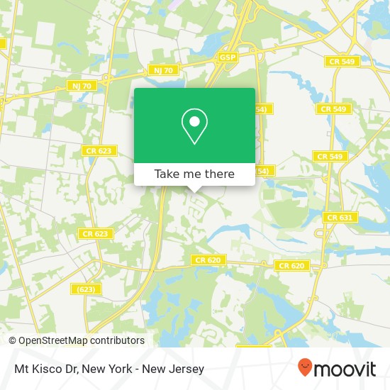 Mt Kisco Dr, Toms River, NJ 08753 map