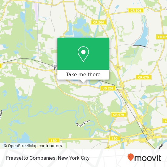 Frassetto Companies map