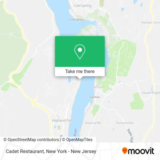Cadet Restaurant map