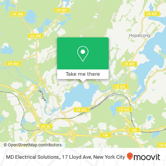 Mapa de MD Electrical Solutions,, 17 Lloyd Ave