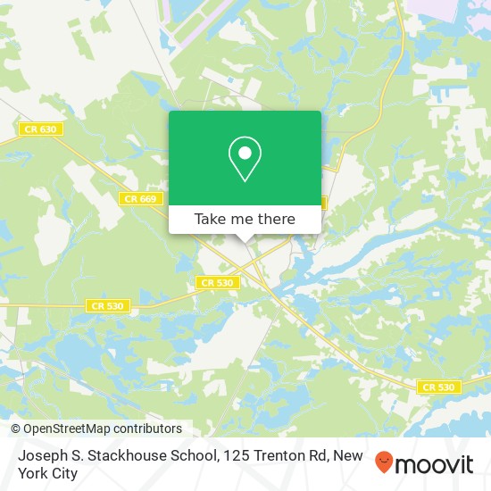 Joseph S. Stackhouse School, 125 Trenton Rd map