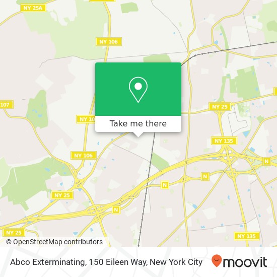 Mapa de Abco Exterminating, 150 Eileen Way