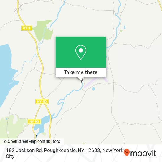 182 Jackson Rd, Poughkeepsie, NY 12603 map
