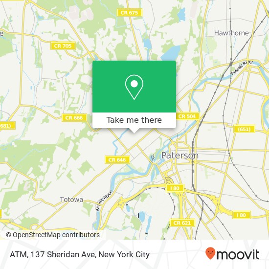 ATM, 137 Sheridan Ave map