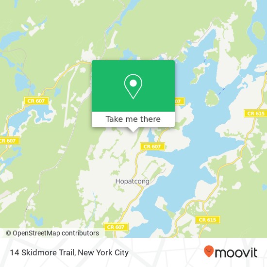 Mapa de 14 Skidmore Trail, 14 Skidmore Trail, Hopatcong, NJ 07843, USA