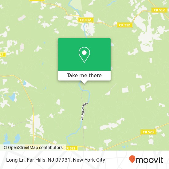 Long Ln, Far Hills, NJ 07931 map