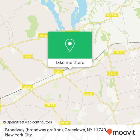 Broadway (broadway grafton), Greenlawn, NY 11740 map