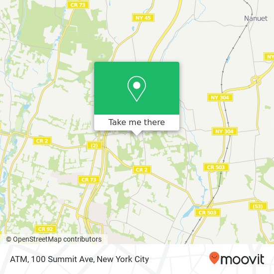 Mapa de ATM, 100 Summit Ave