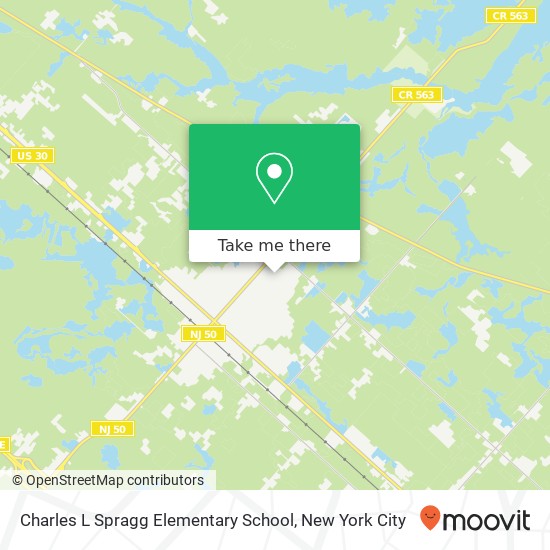 Mapa de Charles L Spragg Elementary School, 601 Buffalo Ave