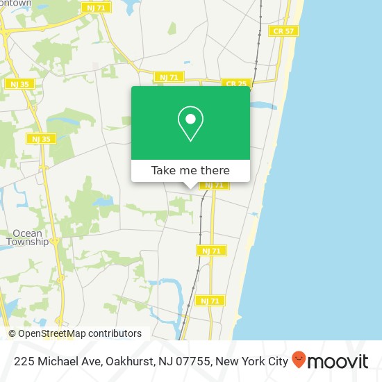 225 Michael Ave, Oakhurst, NJ 07755 map