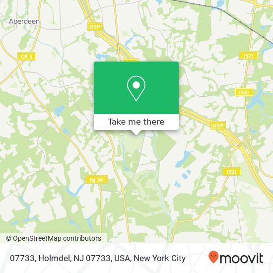 07733, Holmdel, NJ 07733, USA map
