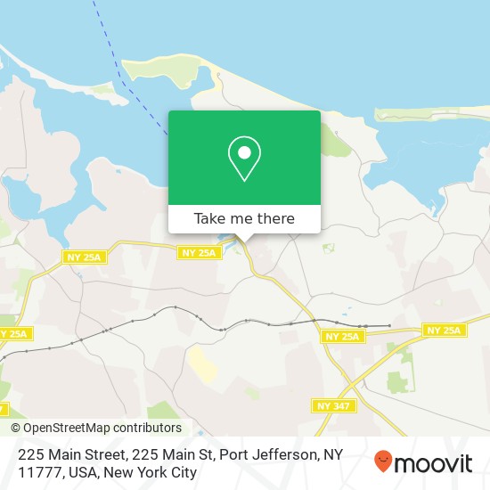 225 Main Street, 225 Main St, Port Jefferson, NY 11777, USA map