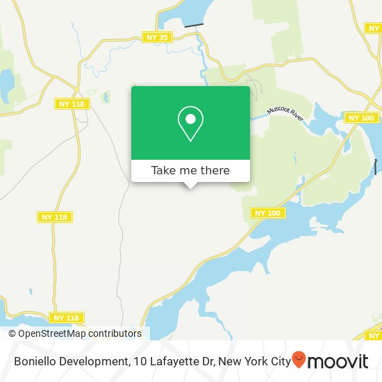 Mapa de Boniello Development, 10 Lafayette Dr