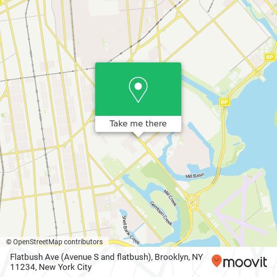 Flatbush Ave (Avenue S and flatbush), Brooklyn, NY 11234 map