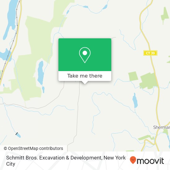 Mapa de Schmitt Bros. Excavation & Development