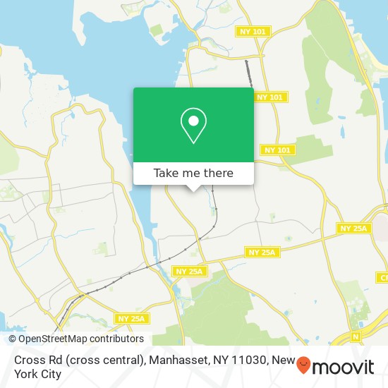 Cross Rd (cross central), Manhasset, NY 11030 map