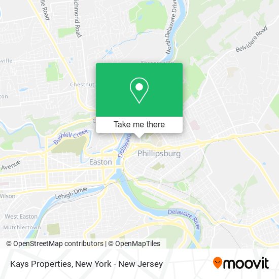 Kays Properties map