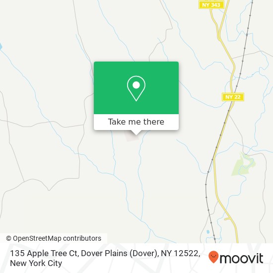 135 Apple Tree Ct, Dover Plains (Dover), NY 12522 map