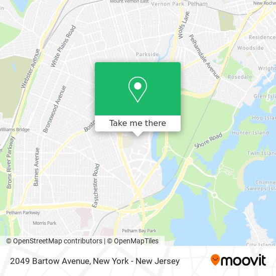 Mapa de 2049 Bartow Avenue