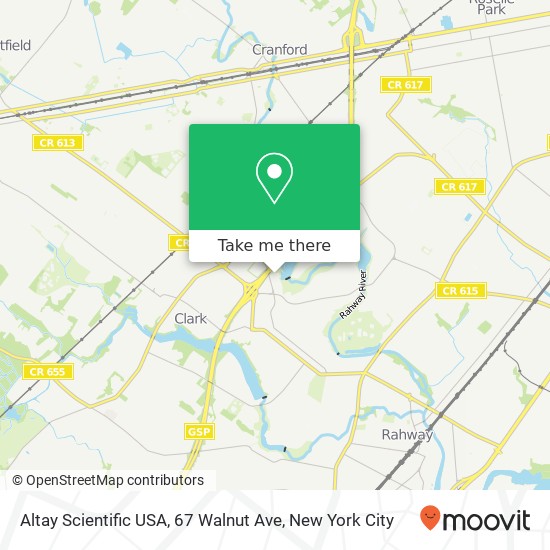 Altay Scientific USA, 67 Walnut Ave map