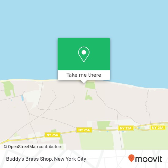 Buddy's Brass Shop map