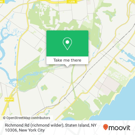 Richmond Rd (richmond wilder), Staten Island, NY 10306 map