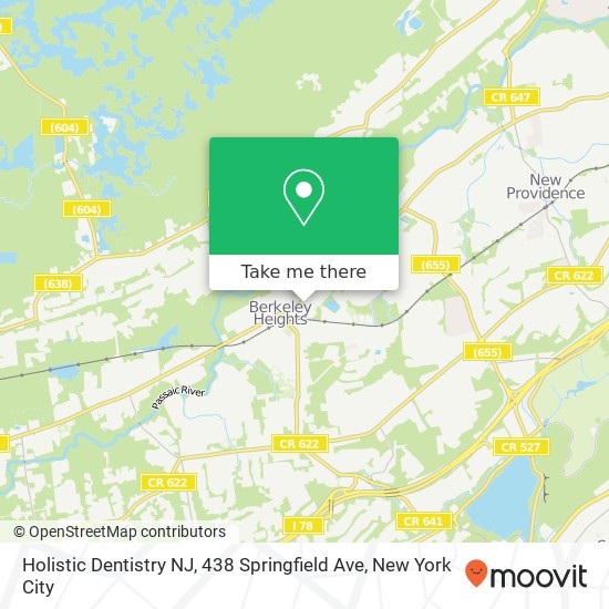 Holistic Dentistry NJ, 438 Springfield Ave map