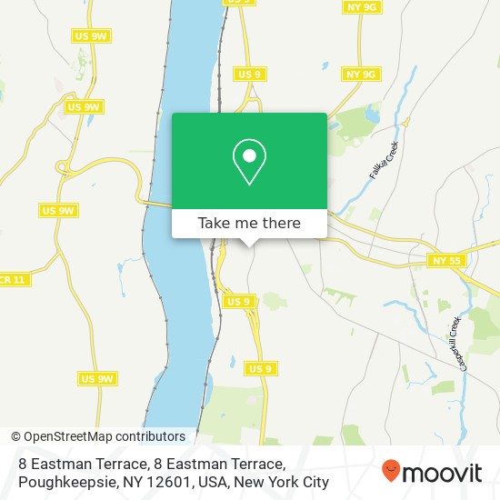 8 Eastman Terrace, 8 Eastman Terrace, Poughkeepsie, NY 12601, USA map
