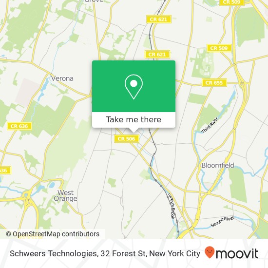 Schweers Technologies, 32 Forest St map