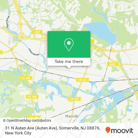31 N Auten Ave (Auten Ave), Somerville, NJ 08876 map