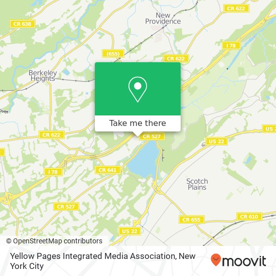 Mapa de Yellow Pages Integrated Media Association