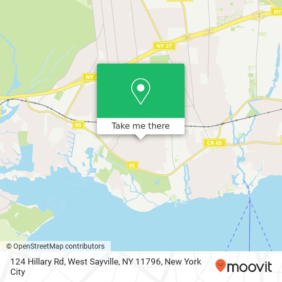 124 Hillary Rd, West Sayville, NY 11796 map