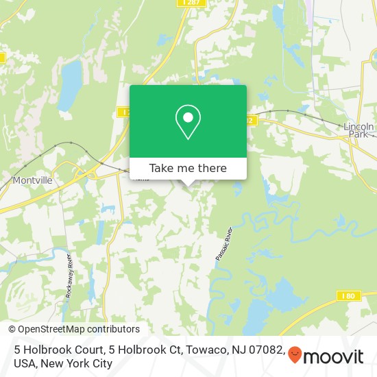 5 Holbrook Court, 5 Holbrook Ct, Towaco, NJ 07082, USA map