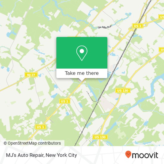 MJ's Auto Repair, 3713 US-1 map