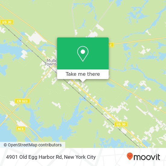 4901 Old Egg Harbor Rd, Egg Harbor City, NJ 08215 map