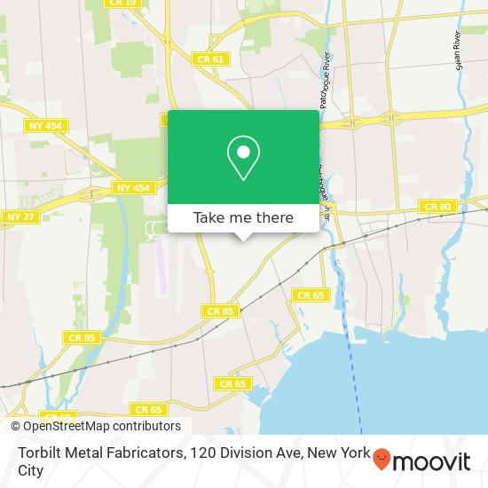 Torbilt Metal Fabricators, 120 Division Ave map