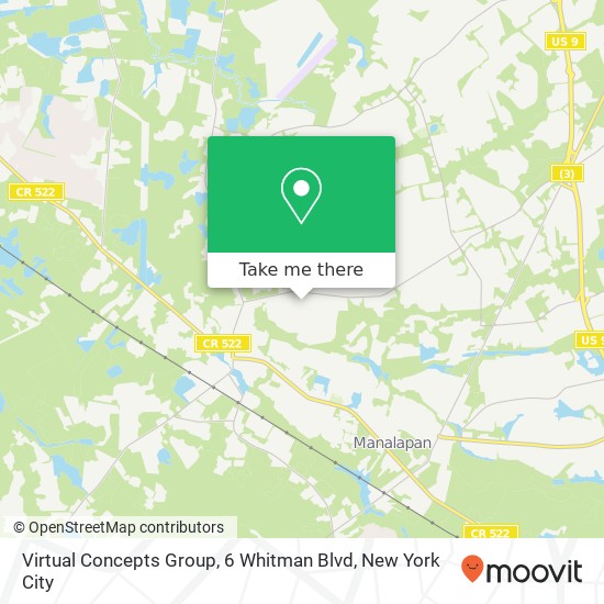 Virtual Concepts Group, 6 Whitman Blvd map