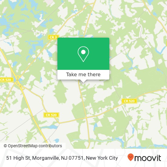 51 High St, Morganville, NJ 07751 map