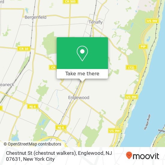 Chestnut St (chestnut walkers), Englewood, NJ 07631 map