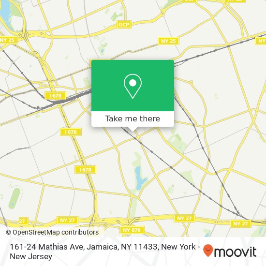 161-24 Mathias Ave, Jamaica, NY 11433 map