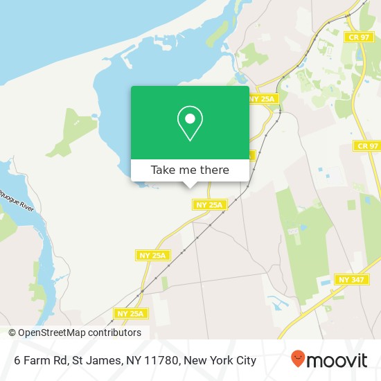 6 Farm Rd, St James, NY 11780 map
