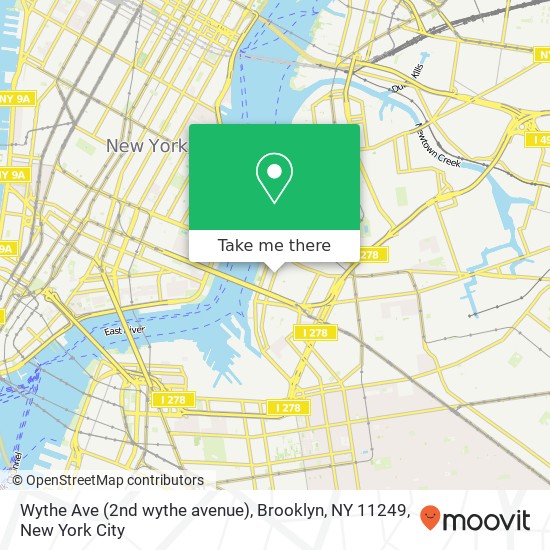 Wythe Ave (2nd wythe avenue), Brooklyn, NY 11249 map