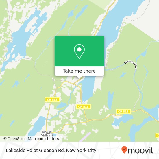 Mapa de Lakeside Rd at Gleason Rd