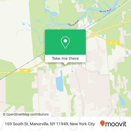 169 South St, Manorville, NY 11949 map