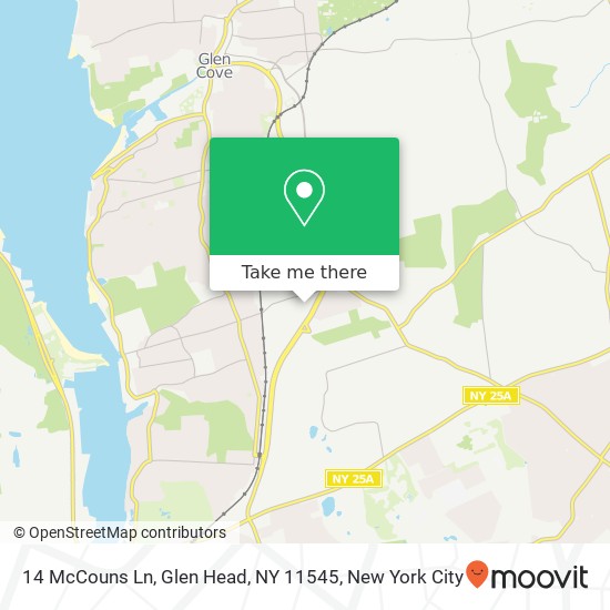 14 McCouns Ln, Glen Head, NY 11545 map