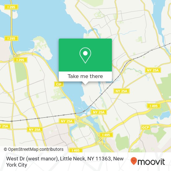West Dr (west manor), Little Neck, NY 11363 map