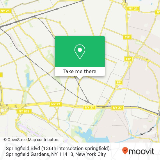 Springfield Blvd (136th intersection springfield), Springfield Gardens, NY 11413 map