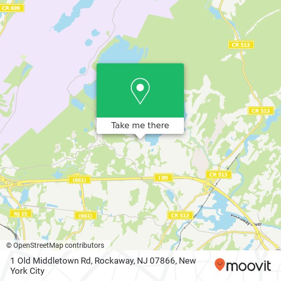1 Old Middletown Rd, Rockaway, NJ 07866 map